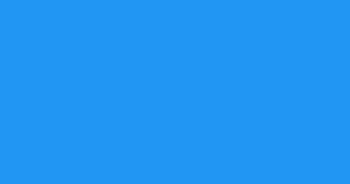 Blue 500 color swatch #2196F3