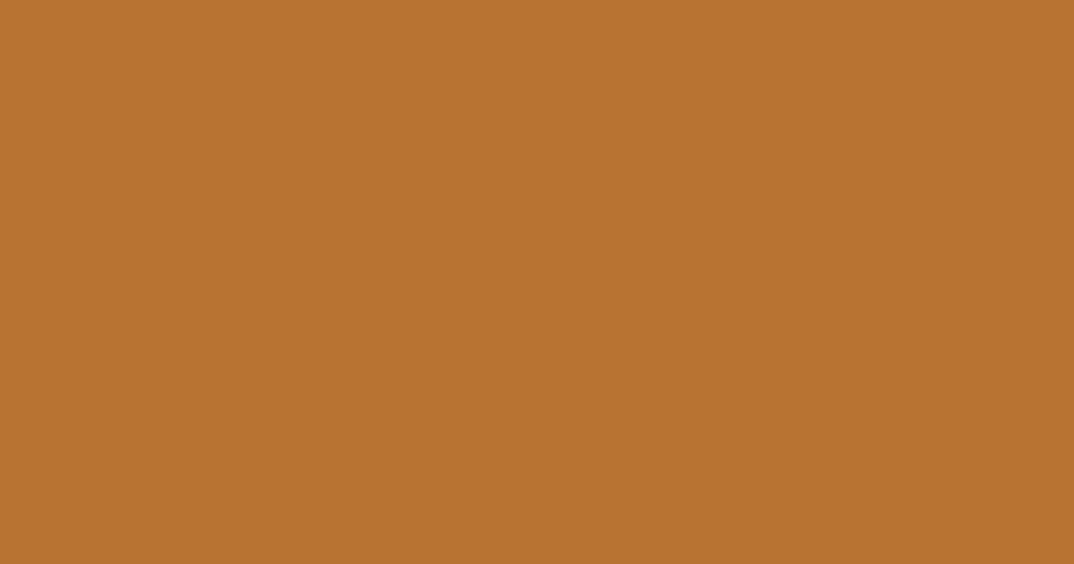 Copper color swatch #B87333