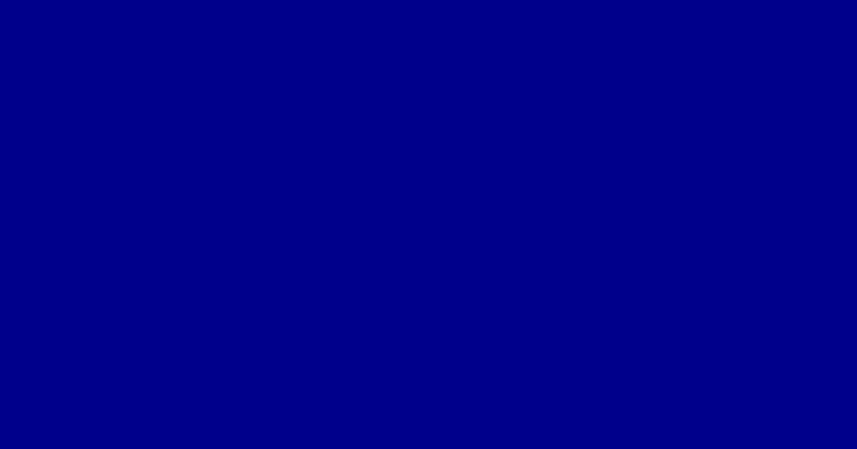 Dark Blue color swatch #00008B