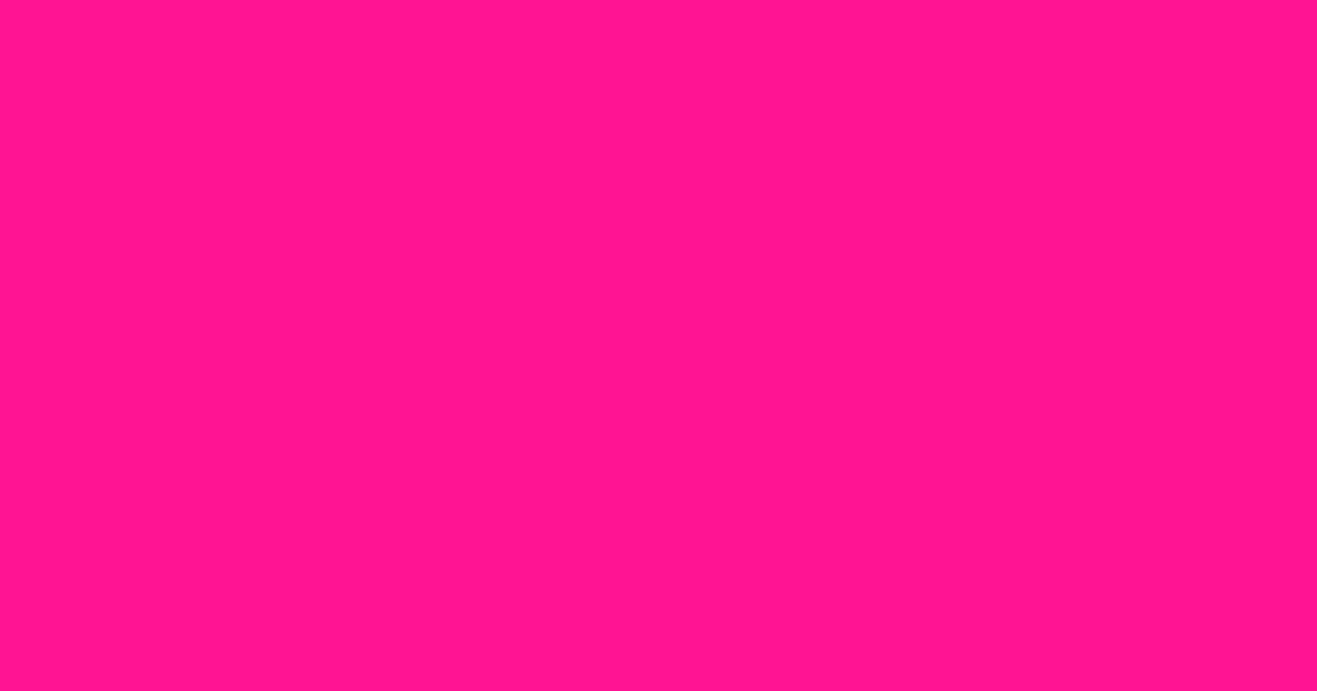 Deep Pink color swatch #FF1493