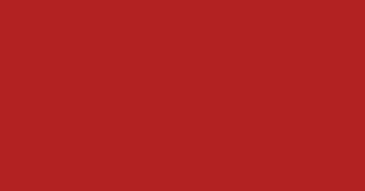 Firebrick color swatch #B22222