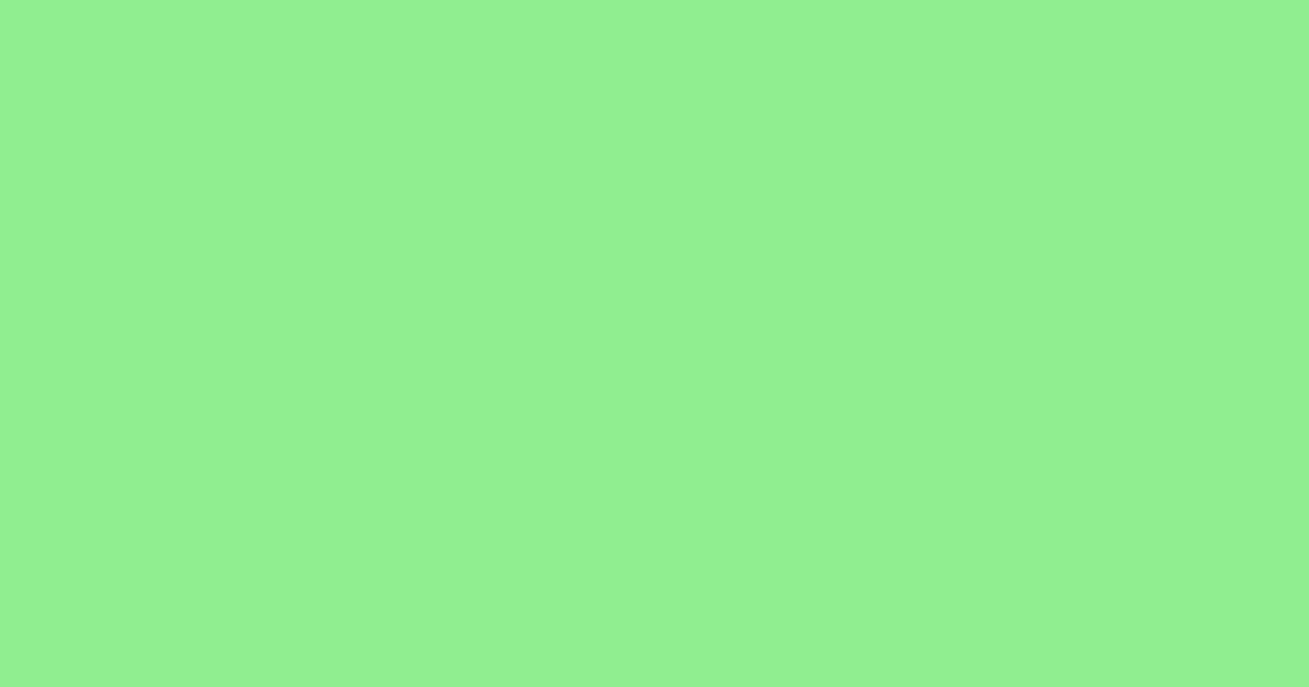 Light Green color swatch #90EE90