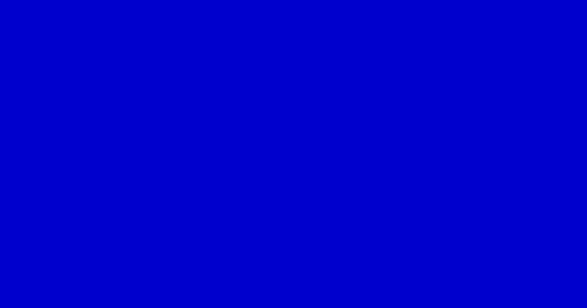 Medium Blue color swatch #0000CD
