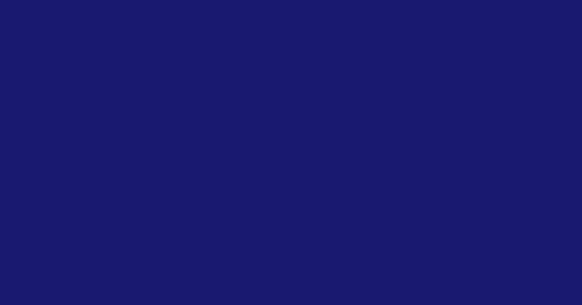 Midnight Blue color swatch #191970