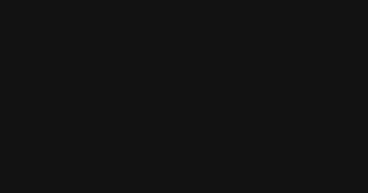 Midnight color swatch #121212