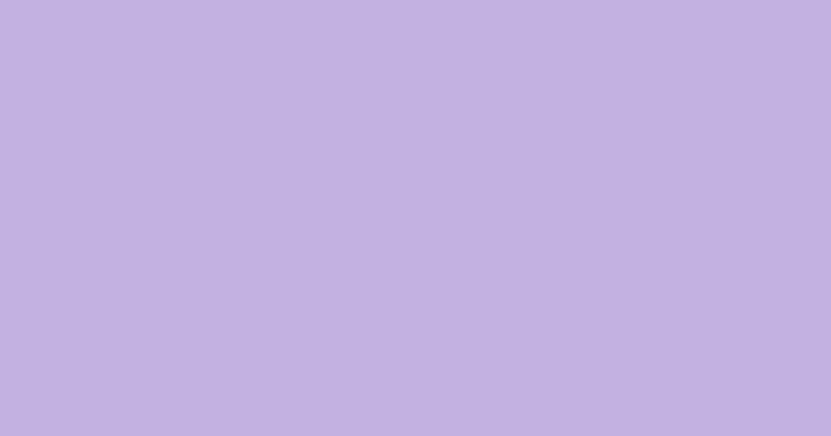 Pastel Purple color swatch #C3B1E1