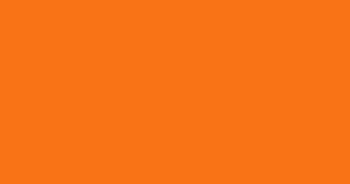 Vivid Orange color swatch #F97316